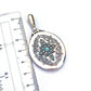 Sterling Silver Victorian Style Opal Locket