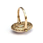 Impressive 9ct Gold Opal & Diamond Halo Ring