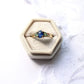 9ct Gold Sapphire & Peridot Ring