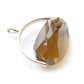 9ct Gold Smokey Quartz Spinner Fob