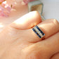 Art Deco Sapphire & Diamond Ring US Size 6 ¾ UK O