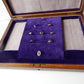 Antique 1930s Wooden Multi Ring Jewellery Box
