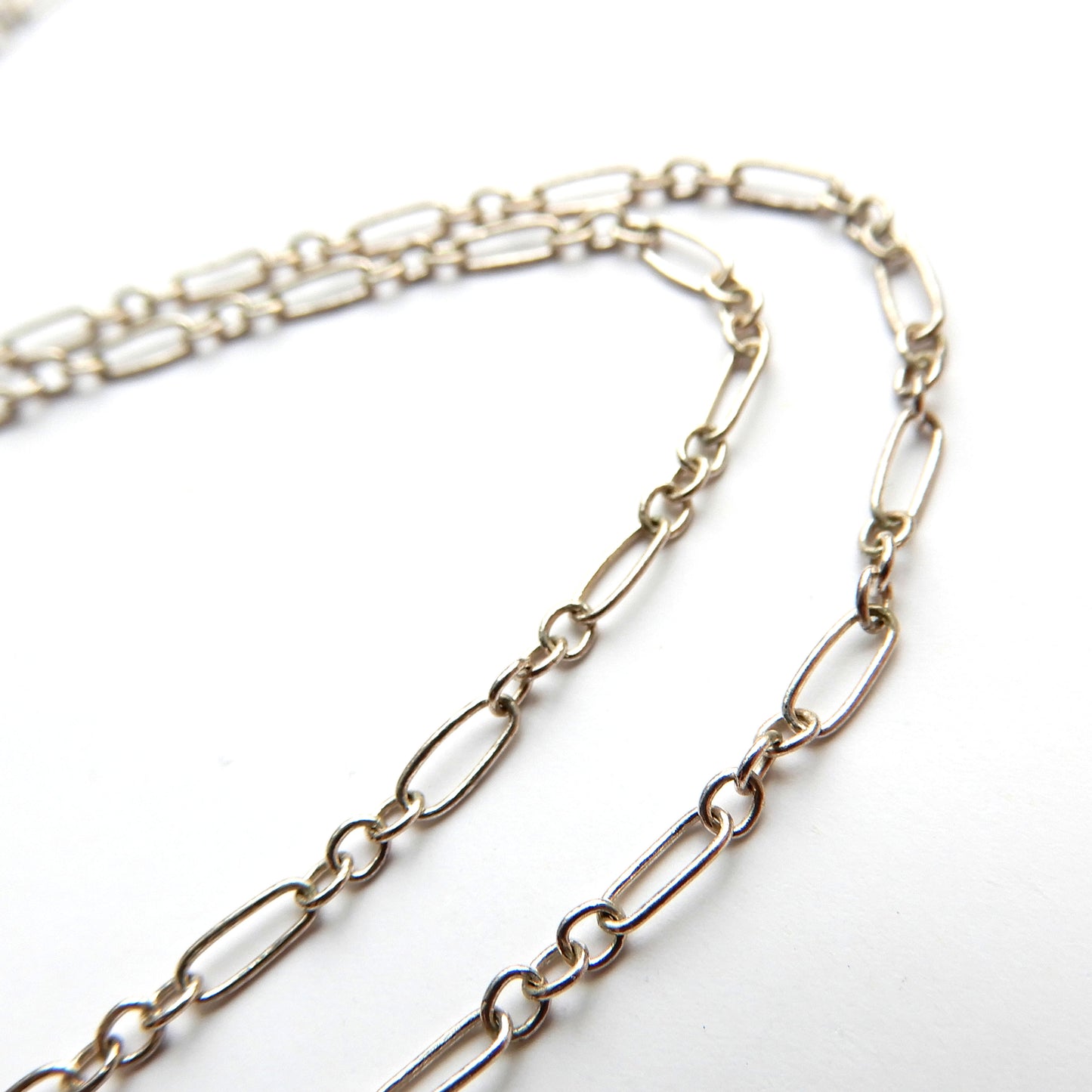 Bespoke Vintage Sterling Silver Moonstone Jade Necklace