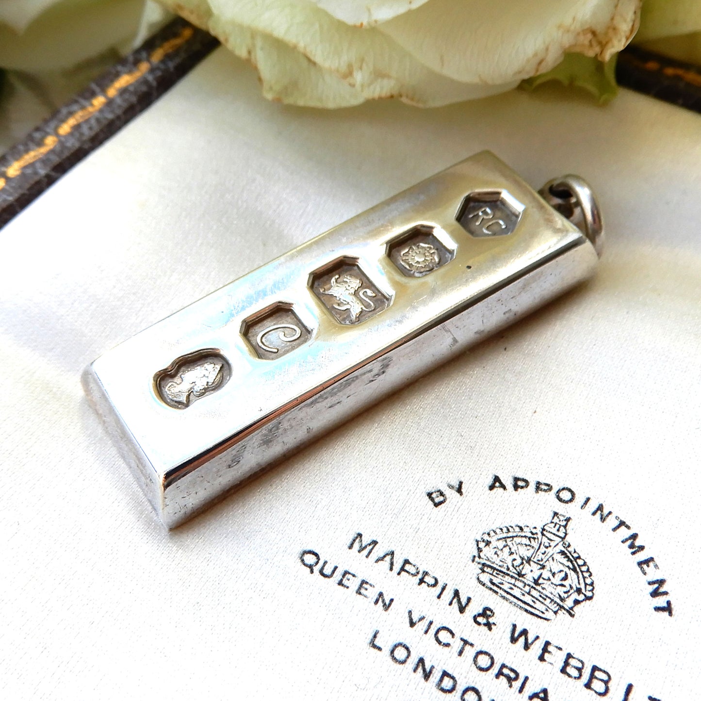 Heavy Sterling Silver Ingot Sheffield 1977 (30grams)