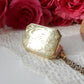 Vintage 9ct Rolled Gold Rectangle Locket with Vintage Belcher Chain