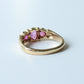 Vintage 9ct Gold Ruby & Diamond Ring