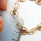 Antique 15ct Gold Sapphire & Ruby Bracelet