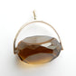 9ct Gold Smokey Quartz Spinner Fob