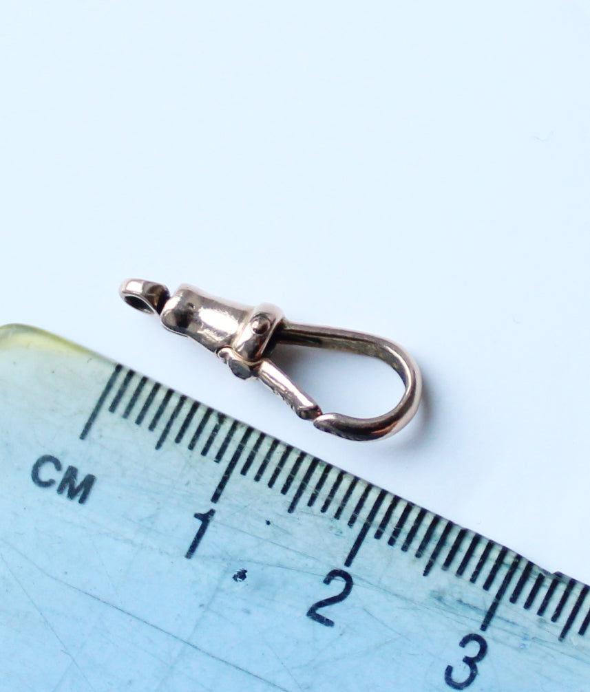 Antique 9ct Gold Dog Clip (1.4grams)