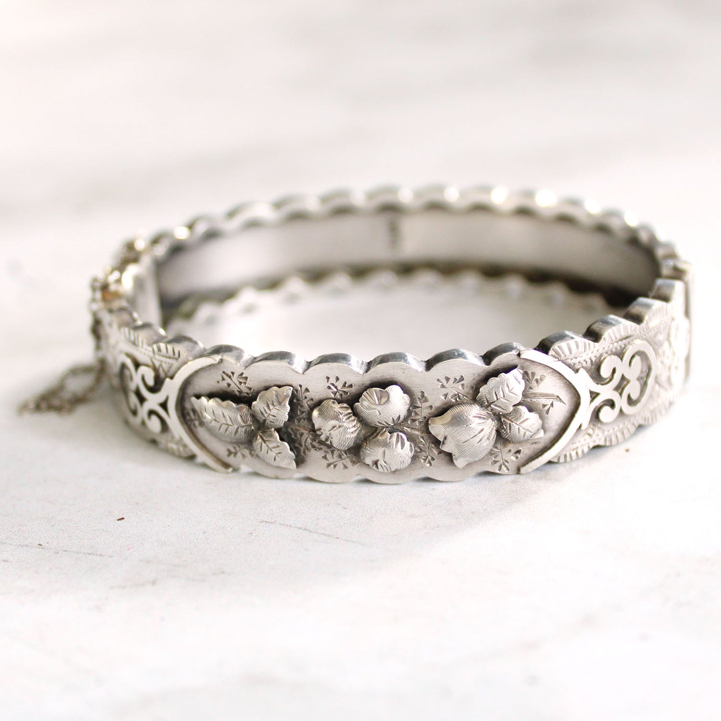 Victorian Sterling Silver Aesthetic Period Bracelet
