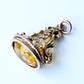 Antique Gold Cased Citrine Fob