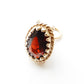 Diddy Vintage 9ct Garnet Fob Charm