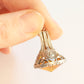 Antique Sterling Silver Citrine Glass Fob 8grams