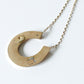 Antique 9ct God Horse Shoe Necklace