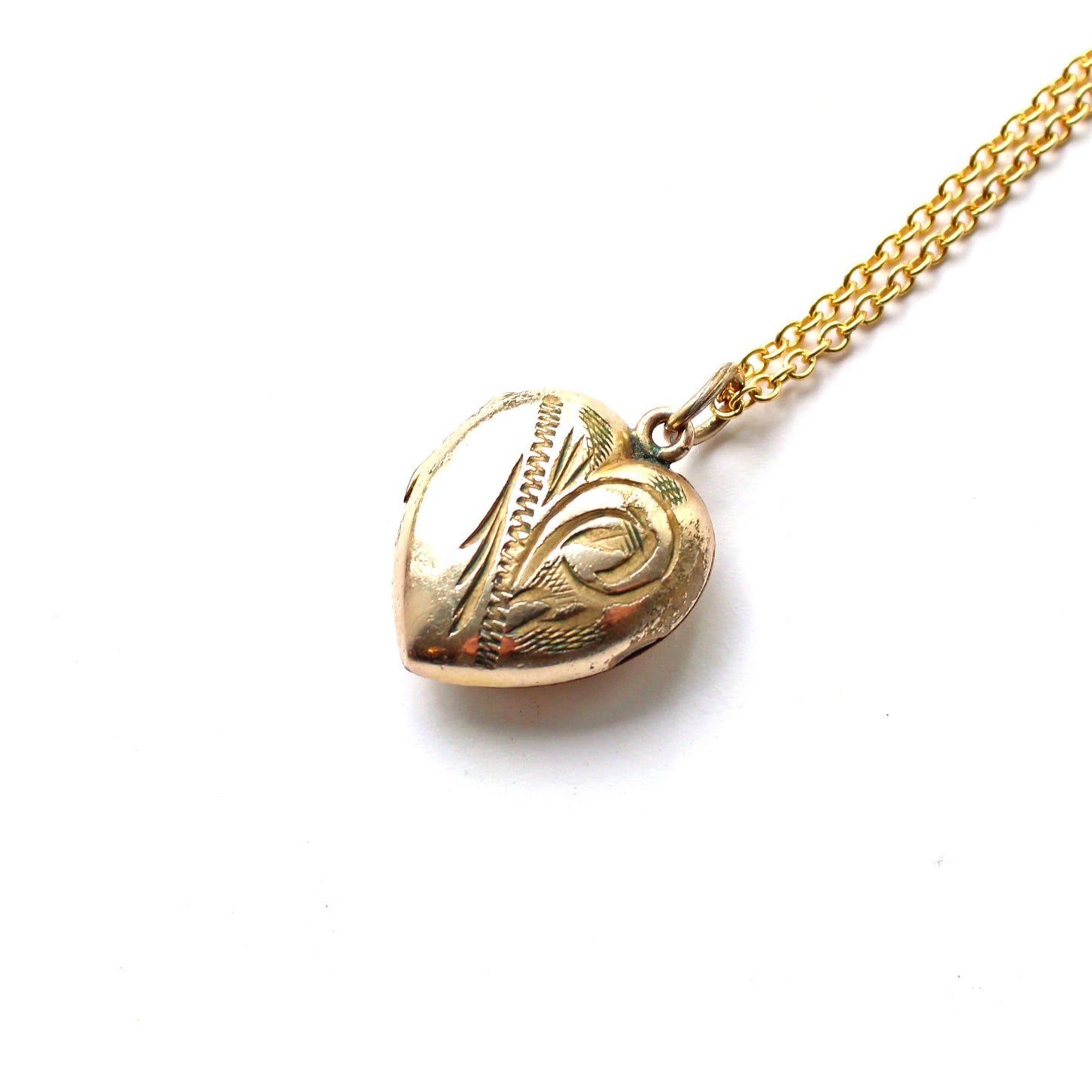 Vintage 12ct Rolled Gold Heart Locket