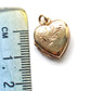 Dainty Vintage Rolled Gold Heart Locket