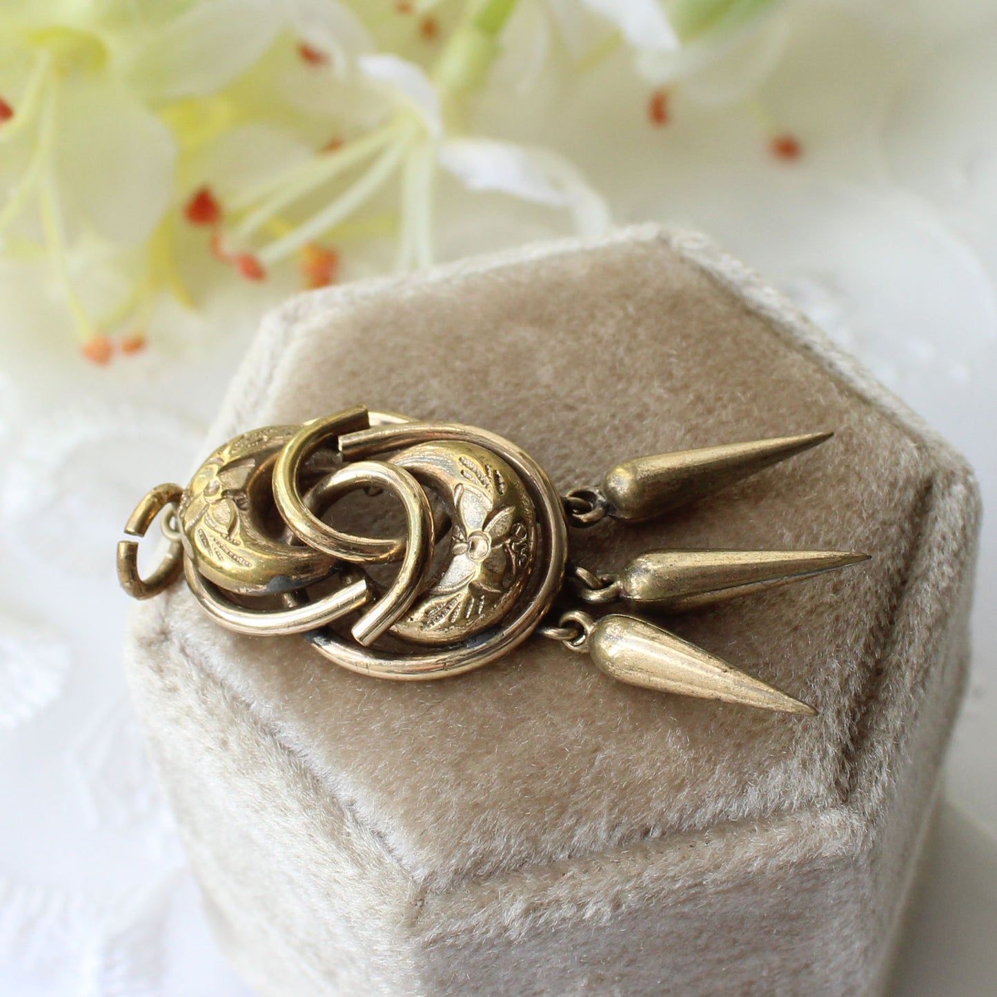 Victorian Pinchbeck Tassel Pendant