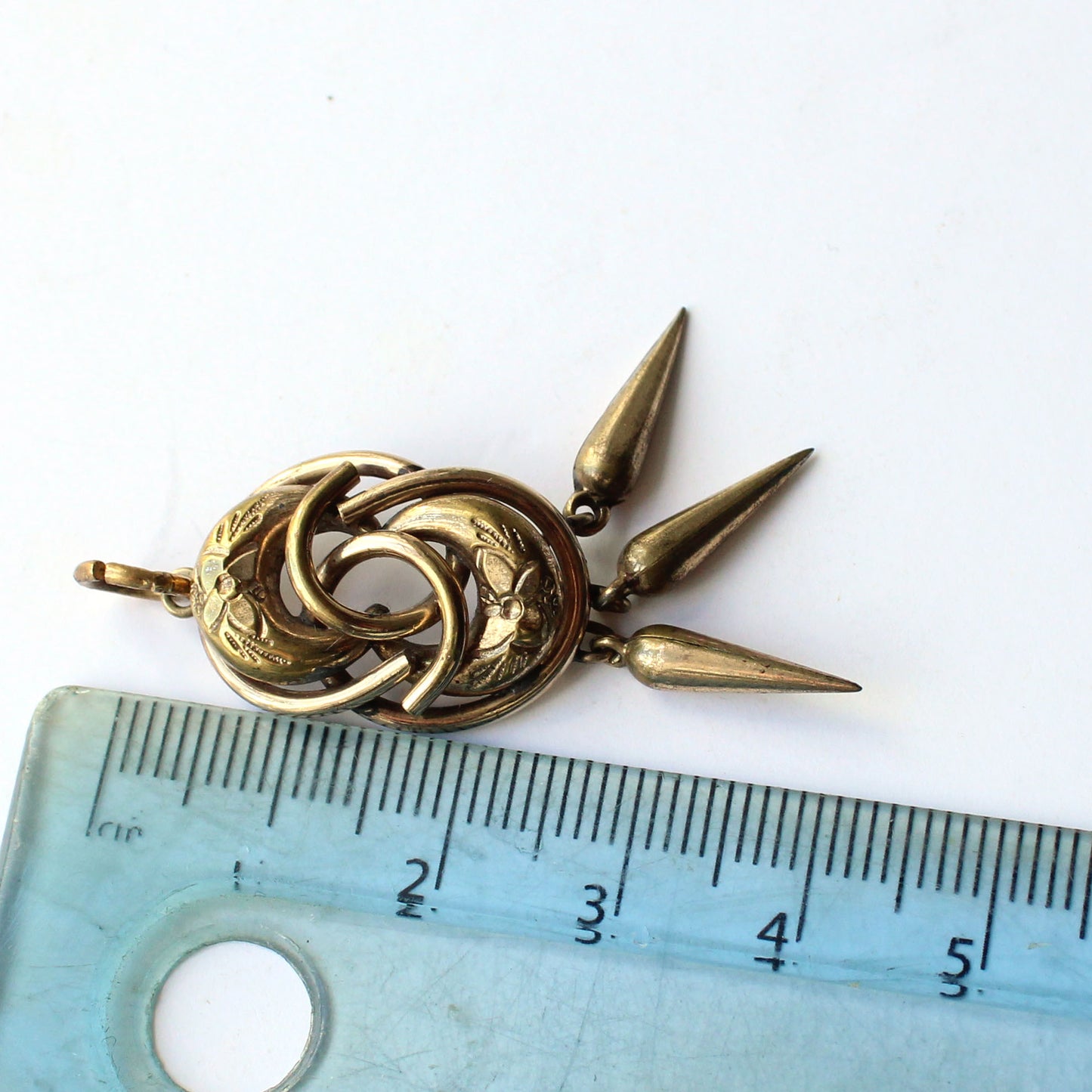 Victorian Pinchbeck Tassel Pendant