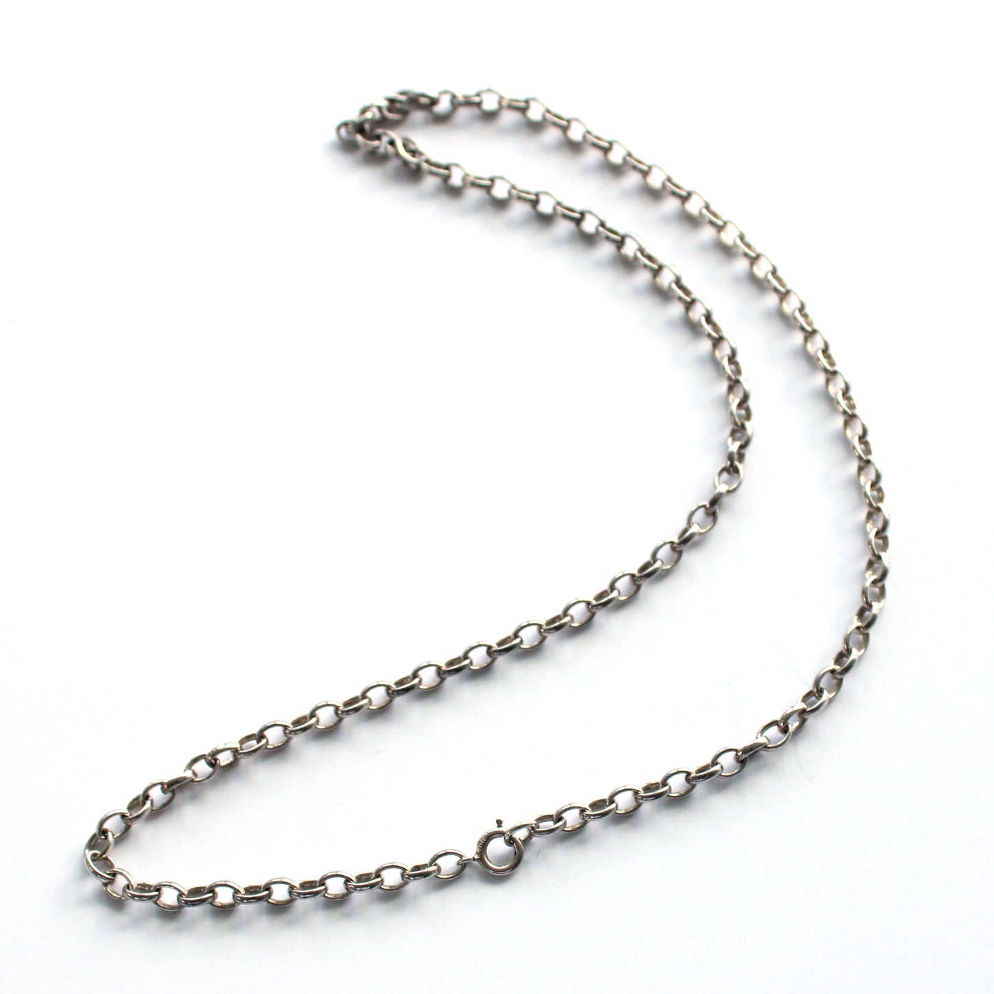 Vintage Sterling Silver Belcher Chain 20inches (17.9grams)