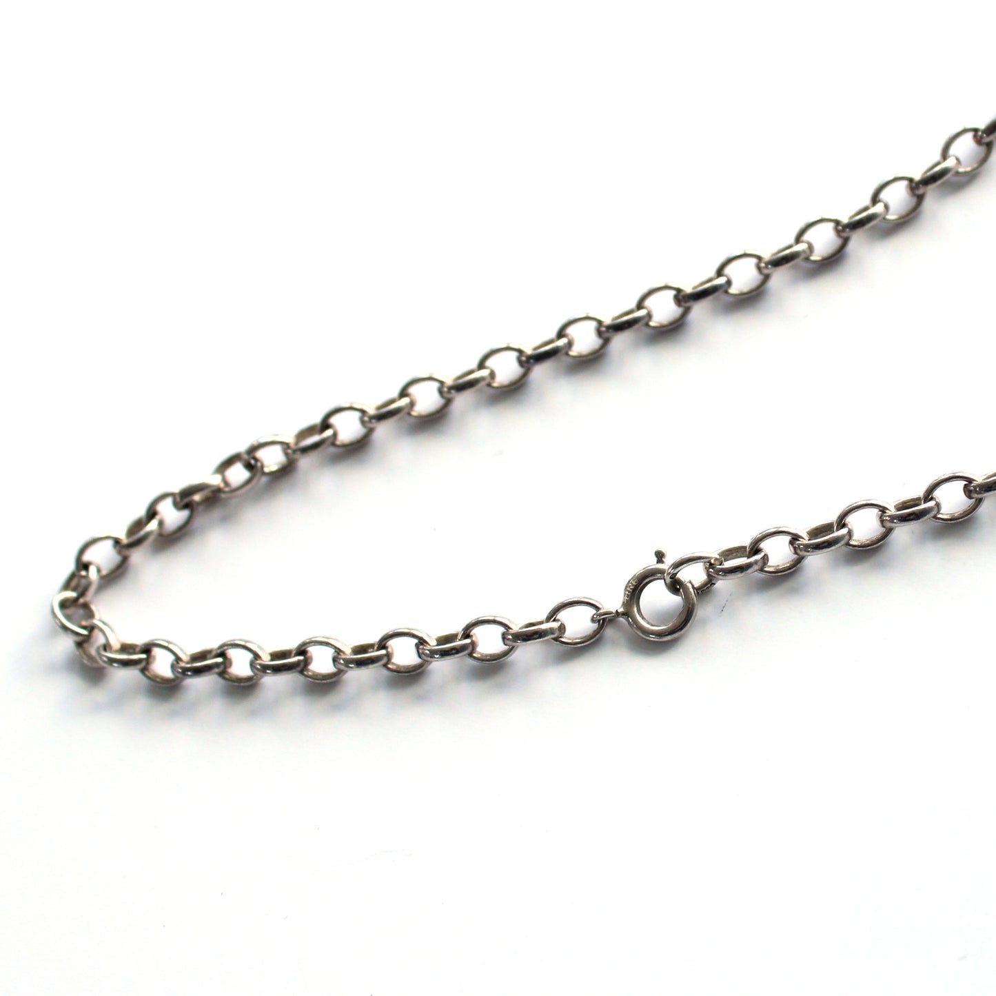 Vintage Sterling Silver Belcher Chain 20inches (17.9grams)