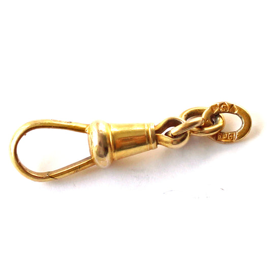 Antique 9ct Gold Dog Clip (1.3grams)