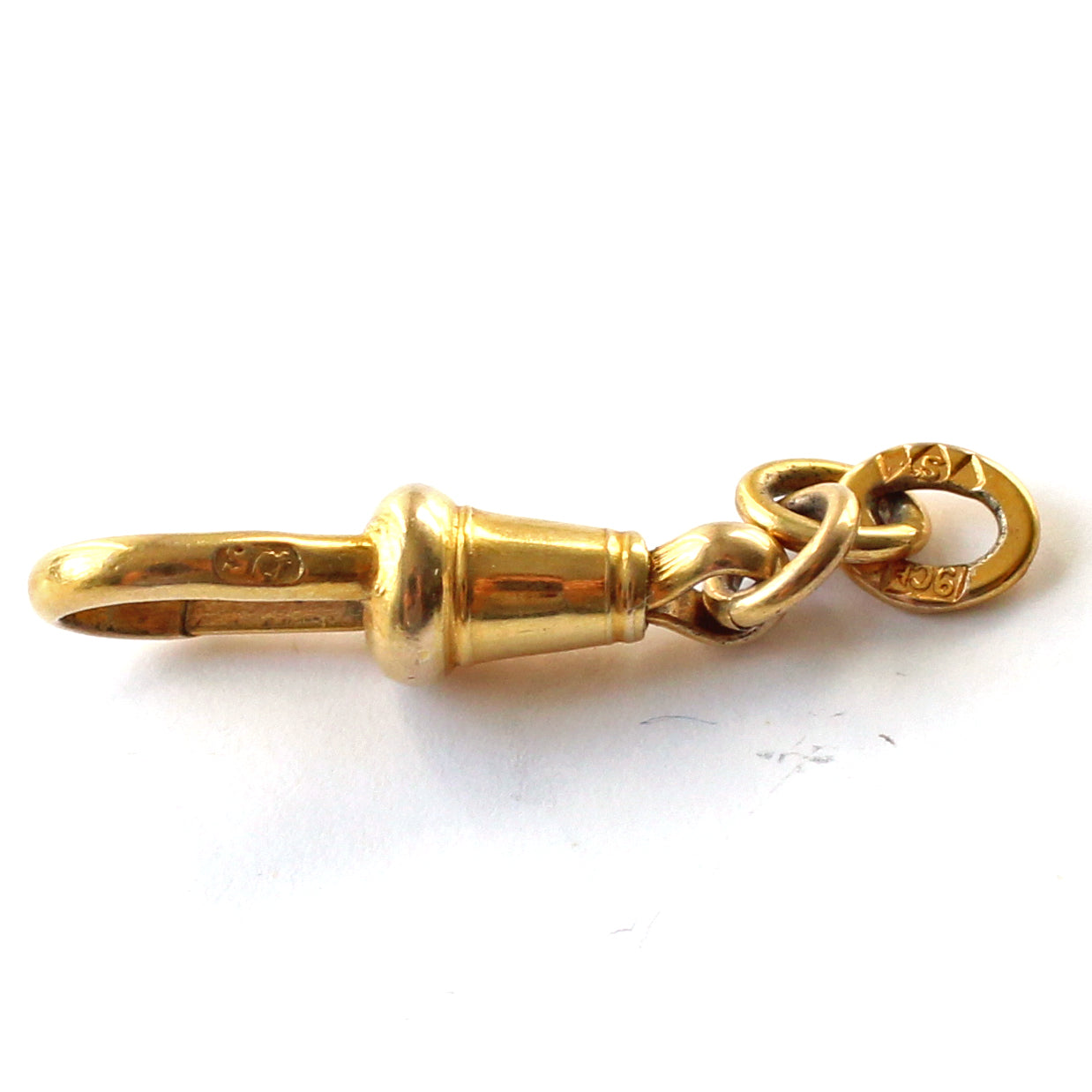 Antique 9ct Gold Dog Clip (1.3grams)