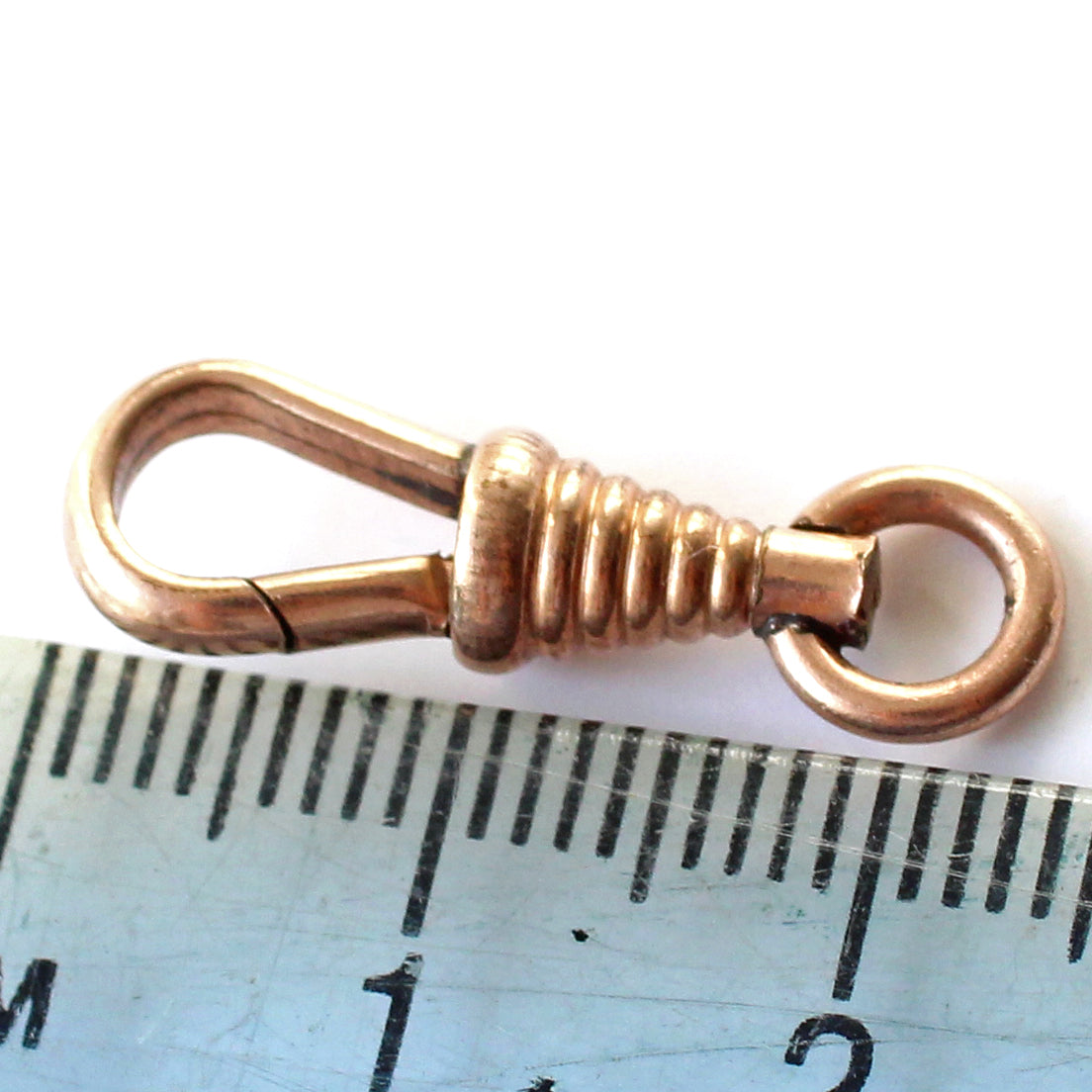 Antique 9ct Gold Dog Clip (1.36grams)