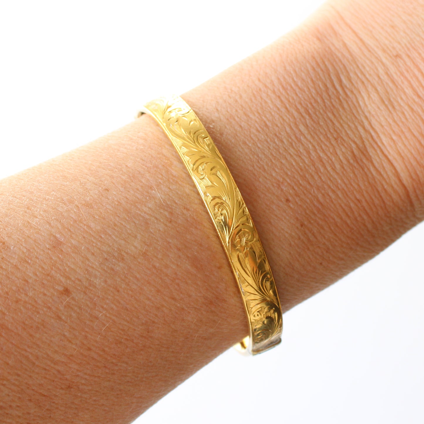 Vintage 9ct Rolled Gold Bracelet Bangle