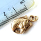 Large Antique 9ct Gold Horse Pendant (5.6grams)