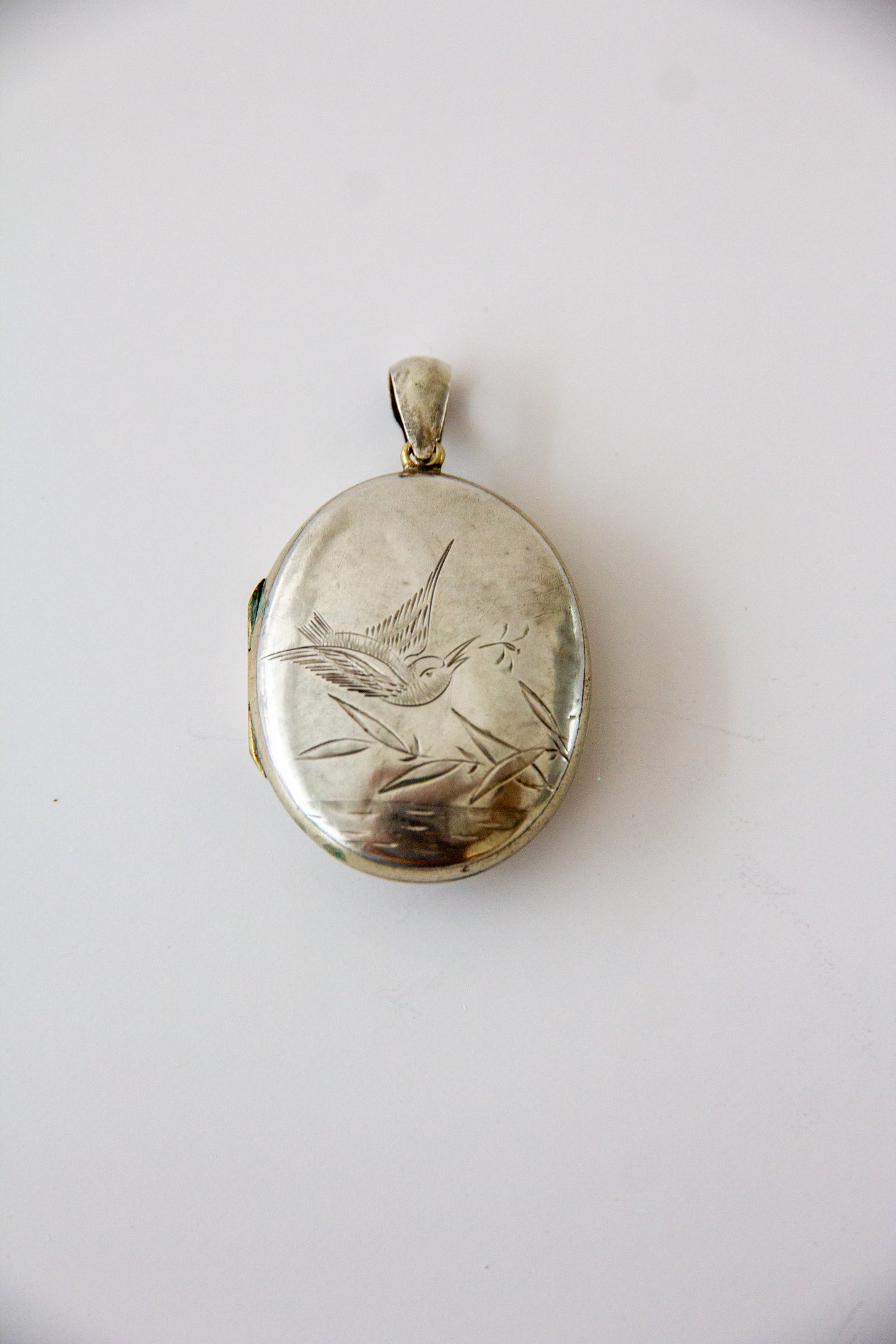 Antique Solid Silver Aesthetic Period Locket