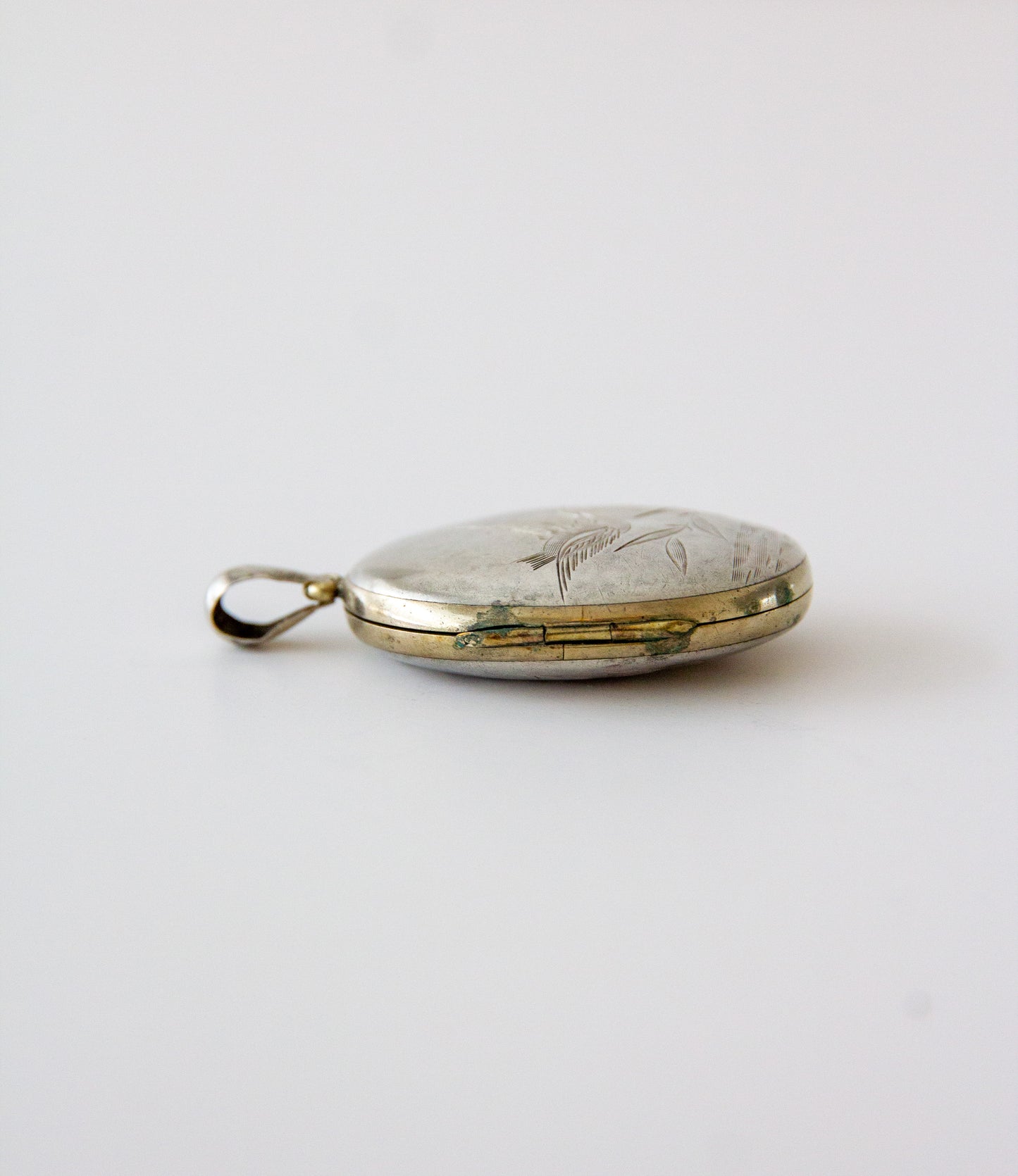Antique Solid Silver Aesthetic Period Locket
