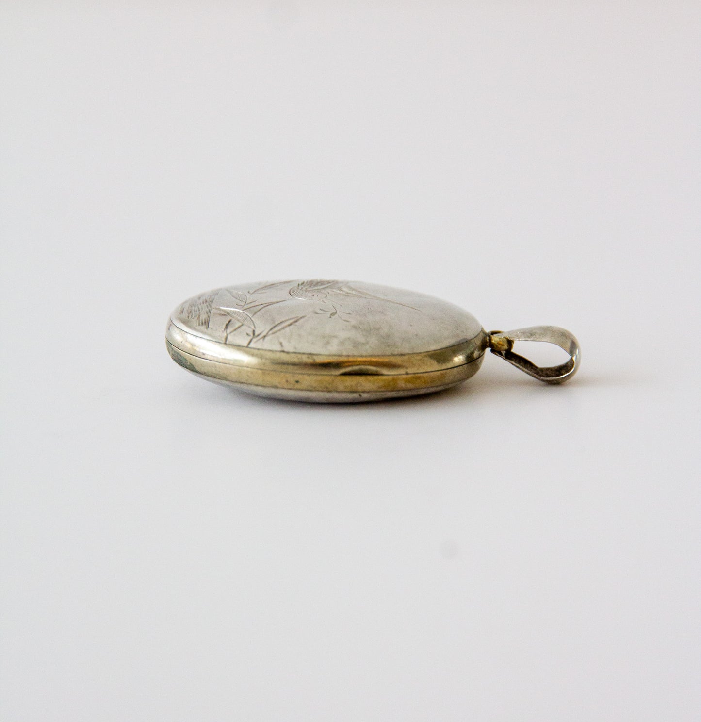 Antique Solid Silver Aesthetic Period Locket