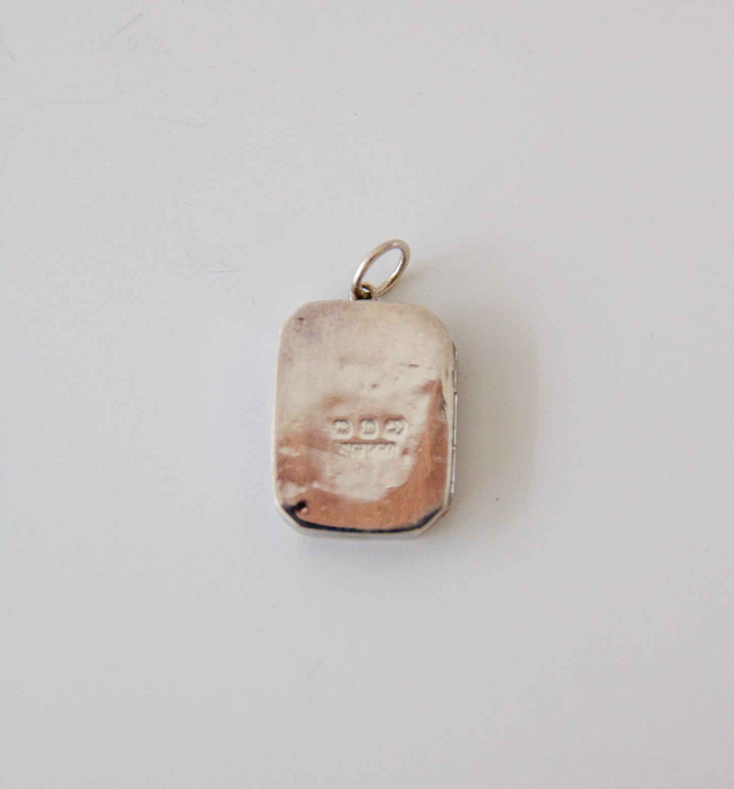 Victorian Solid Silver Rectangular Locket