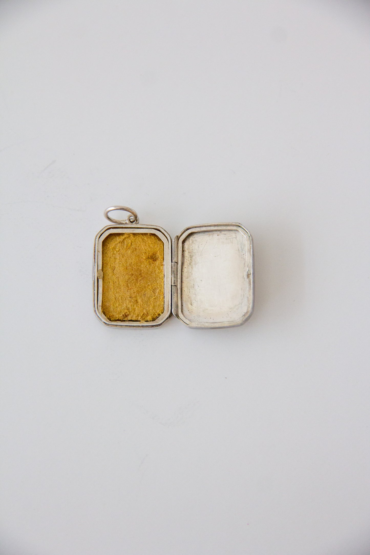 Victorian Solid Silver Rectangular Locket