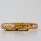 Antique 9ct Rolled Gold Hand Engraved Hinged Bangle