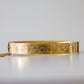 Antique 9ct Rolled Gold Hinged Bangle