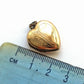 Antique 9ct Gold Back & Front Heart Locket