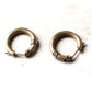 Vintage 9ct Gold Hoop Earrings