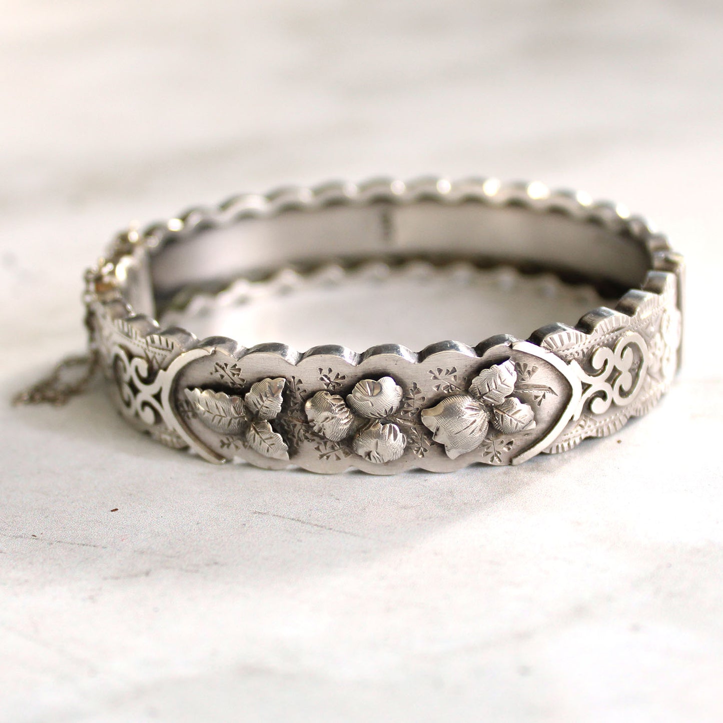 Victorian Sterling Silver Aesthetic Period Bracelet