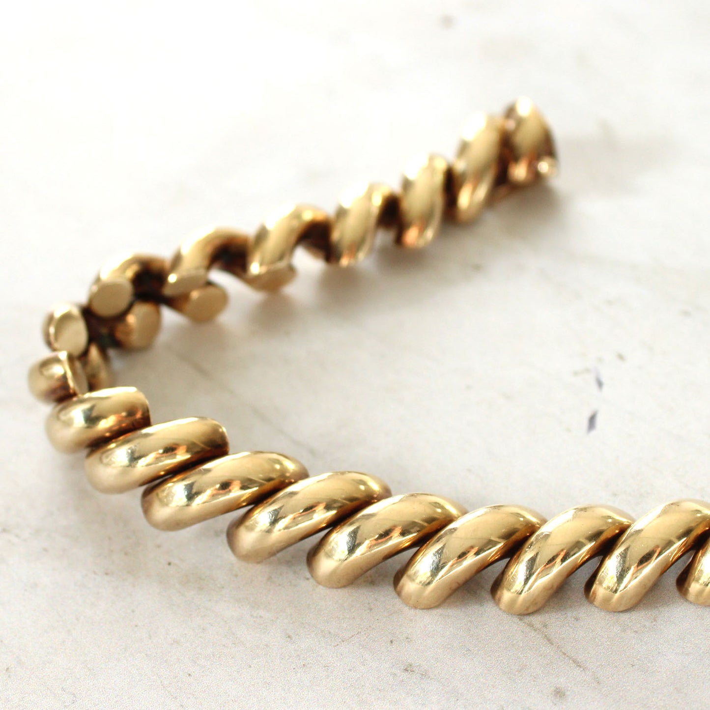 9ct Gold San Marco Link Bracelet (27.1GRAMS)