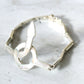Vintage Sterling Silver Pearl Panel Snake Bracelet