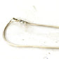 Vintage Art Nouveau style Sterling Silver Lady Pendant with Jade Drop