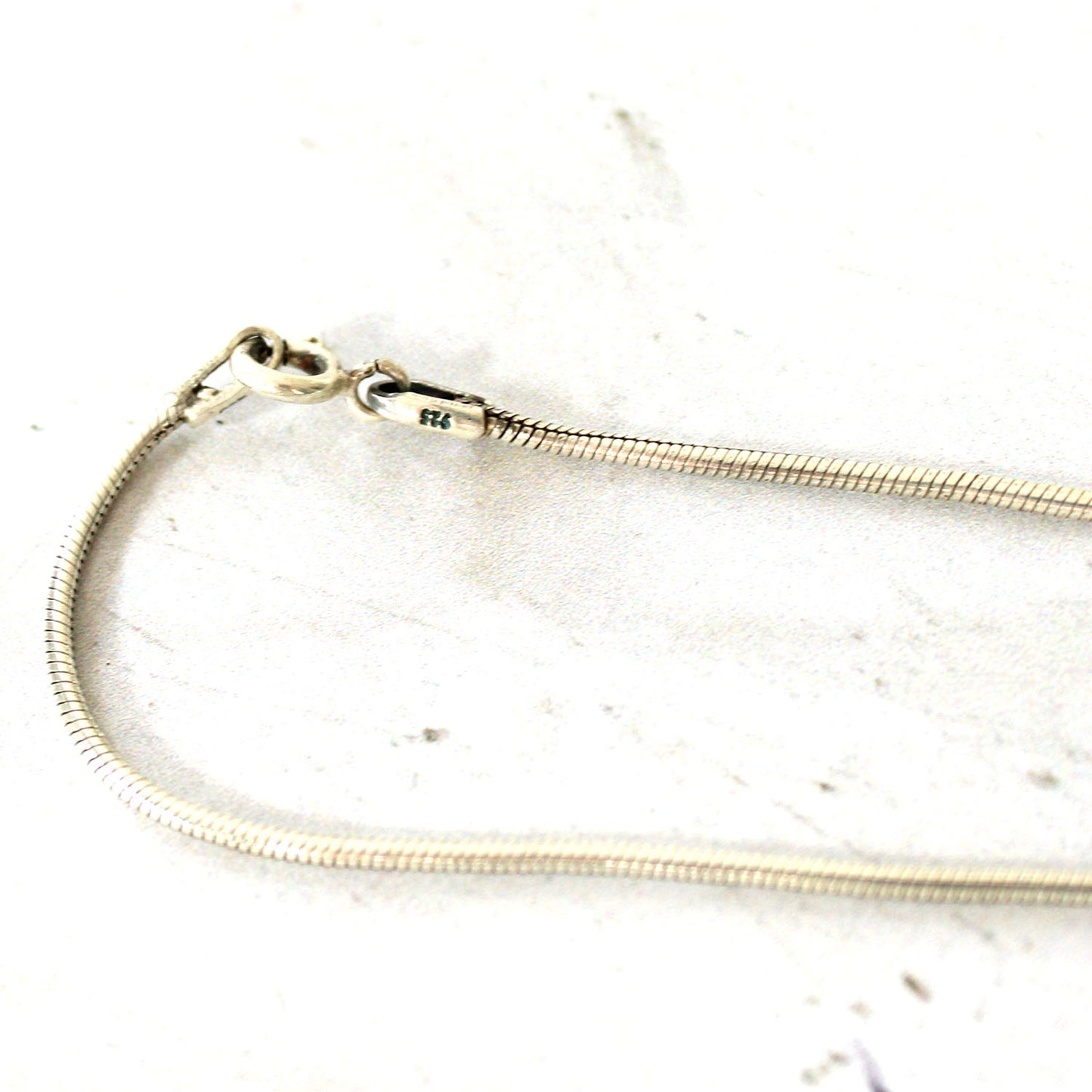 Vintage Art Nouveau style Sterling Silver Lady Pendant with Jade Drop