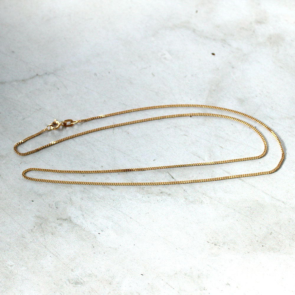 Vintage Italian 9ct Gold 20inch Chain (2.55grams)