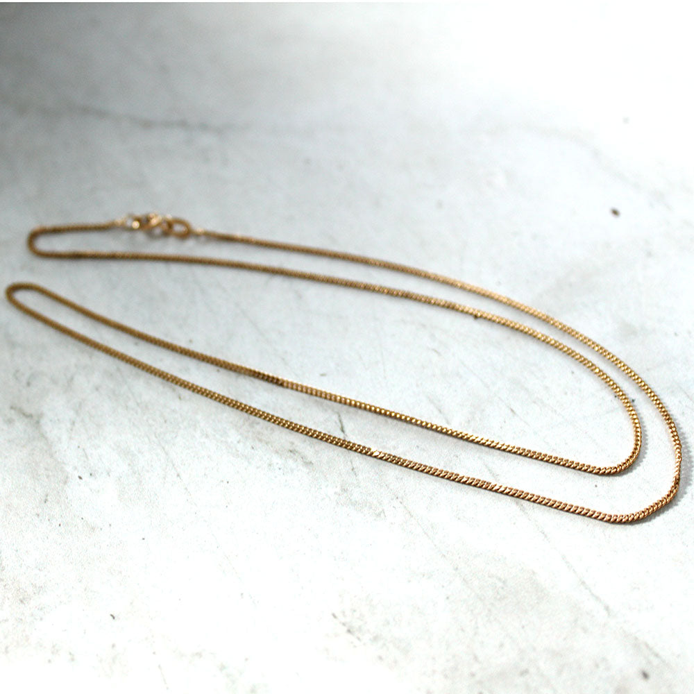 Vintage Italian 9ct Gold 20inch Chain (2.55grams)