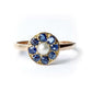 Layaway for JH Antique 18ct Gold Sapphire & Pearl Ring