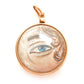 Antique Locket with "Lover's Eye" Portrait