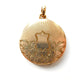 Antique Victorian Rolled Gold Monogram Locket Pendant