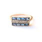 Art Deco Sapphire & Diamond Ring US Size 6 ¾ UK O