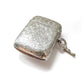 Victorian Solid Silver Enamel Tabby Cat Vesta